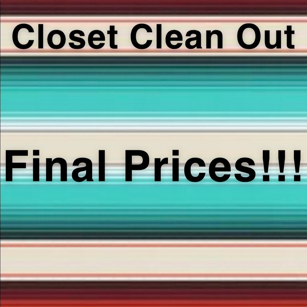 CLOSET CLEAN OUT